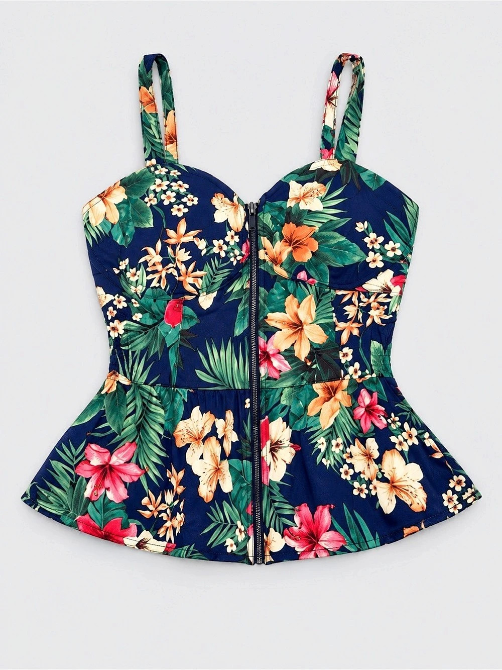 Liberty Love Girls XL Floral Dress in Blue & Green Like New